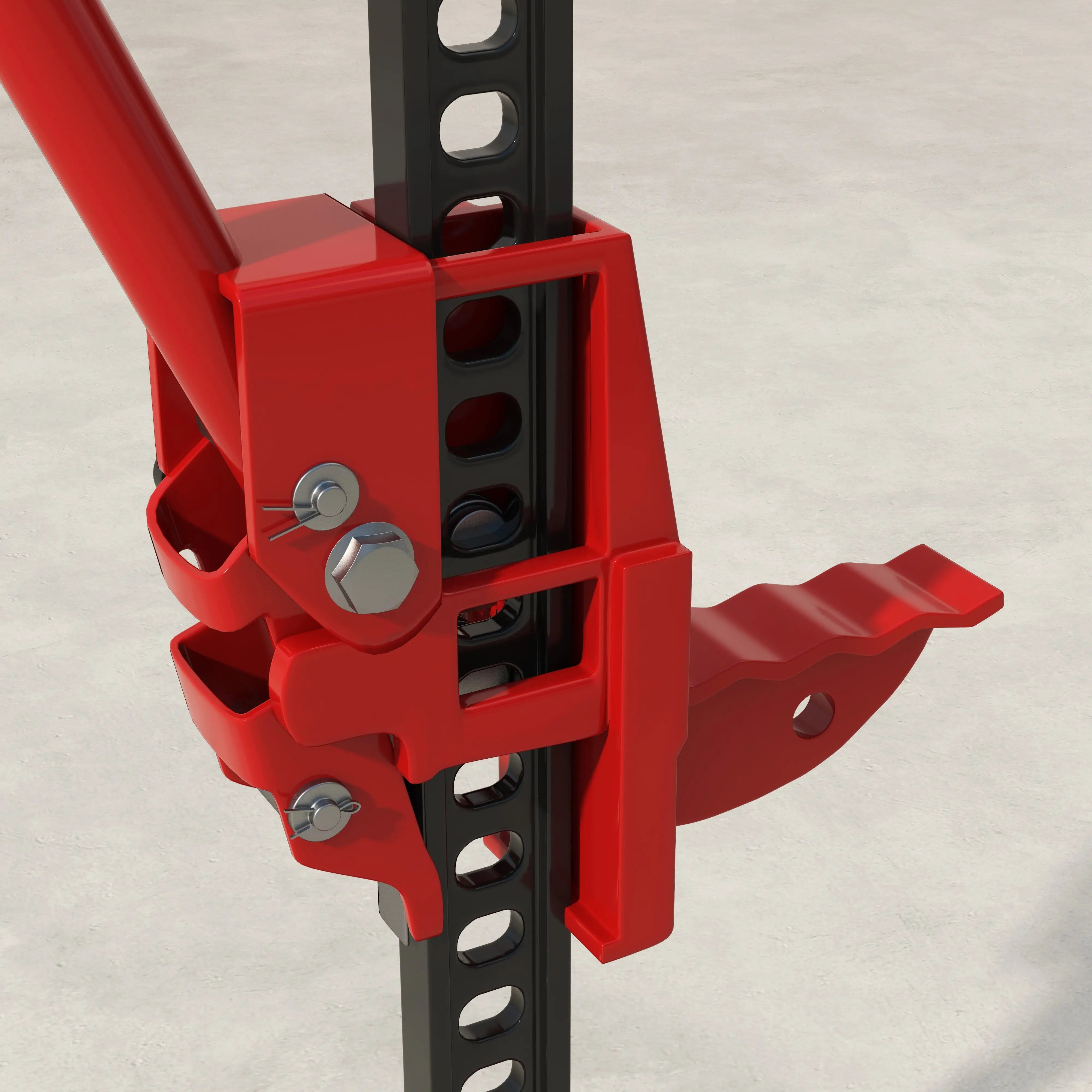 3 Tonne 6600 lb Farm Jack, 48 Inch High Lift, Red Automotive at Gallery Canada