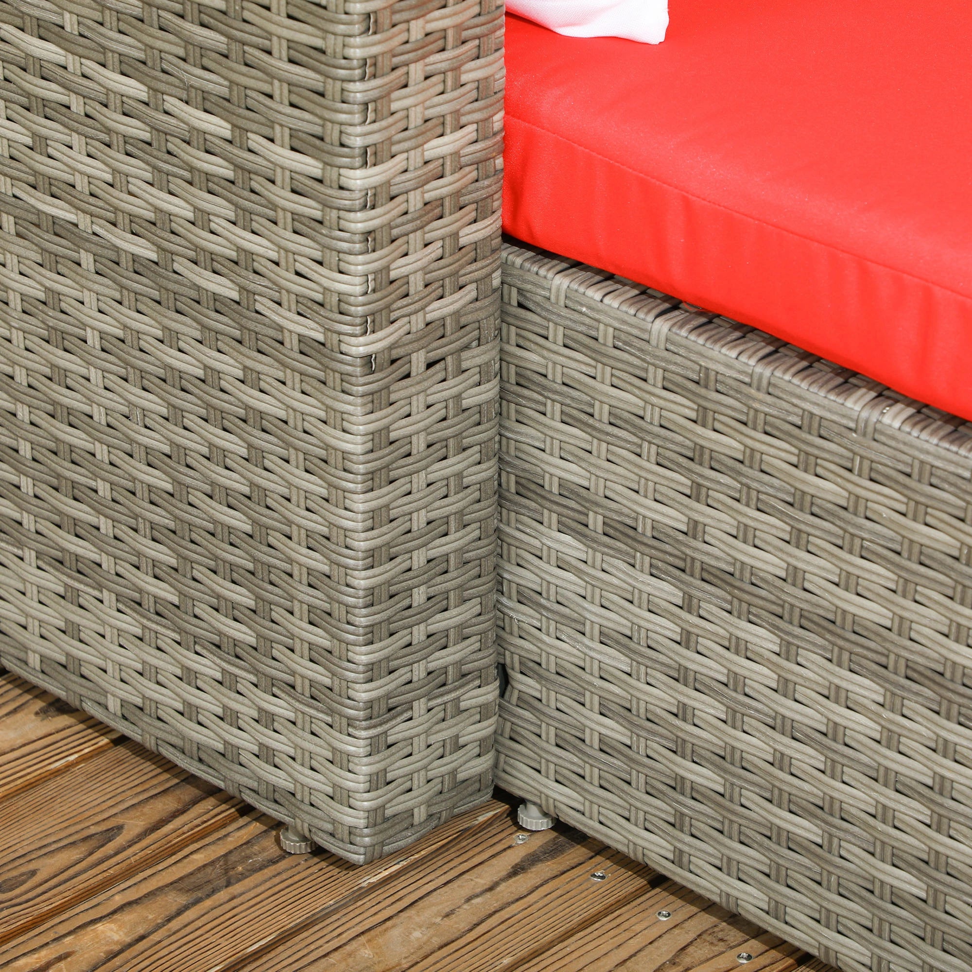 Modern Rattan Sofa Set, 3pcs, Wicker Patio Furniture, Coffee Table Patio Furniture Sets at Gallery Canada