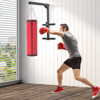 Heavy Duty Boxing Punch Bag Hanger, Wall Mount, 220lbs, Black Punching Bag Hangers at Gallery Canada