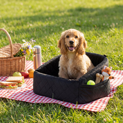 Dog Car Seat for Small Medium Pets, Black Dog Supplies at Gallery Canada