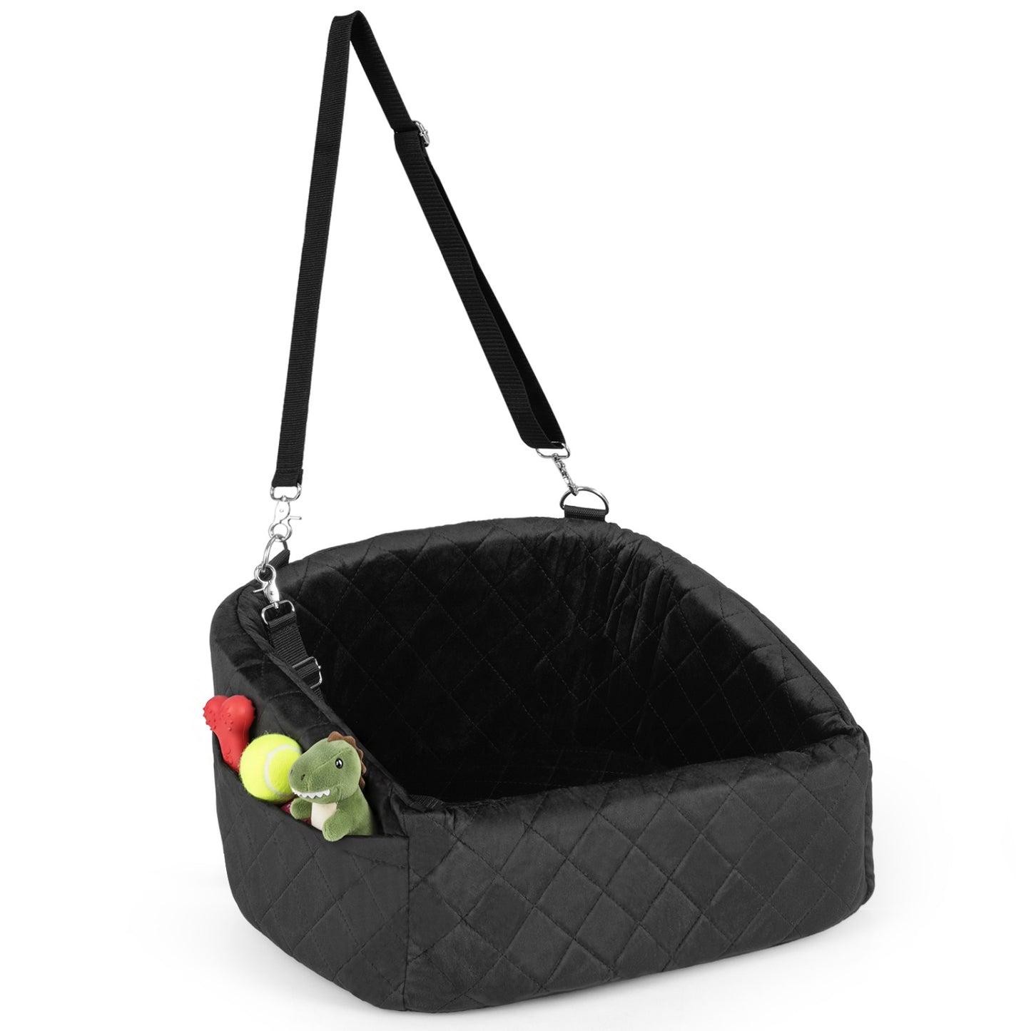 Dog Car Seat for Small Medium Pets, Black Dog Supplies at Gallery Canada
