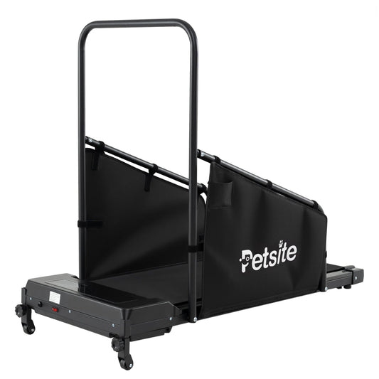 Dog Treadmill With Remote Control, LCD Display, Black Dog Supplies Black at Gallery Canada