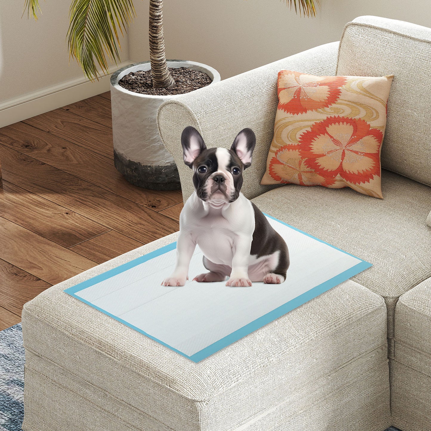 Dog and Puppy Pee Pads 24" x 17" (300 Counts) for Potty Training, Blue Dog Supplies at Gallery Canada