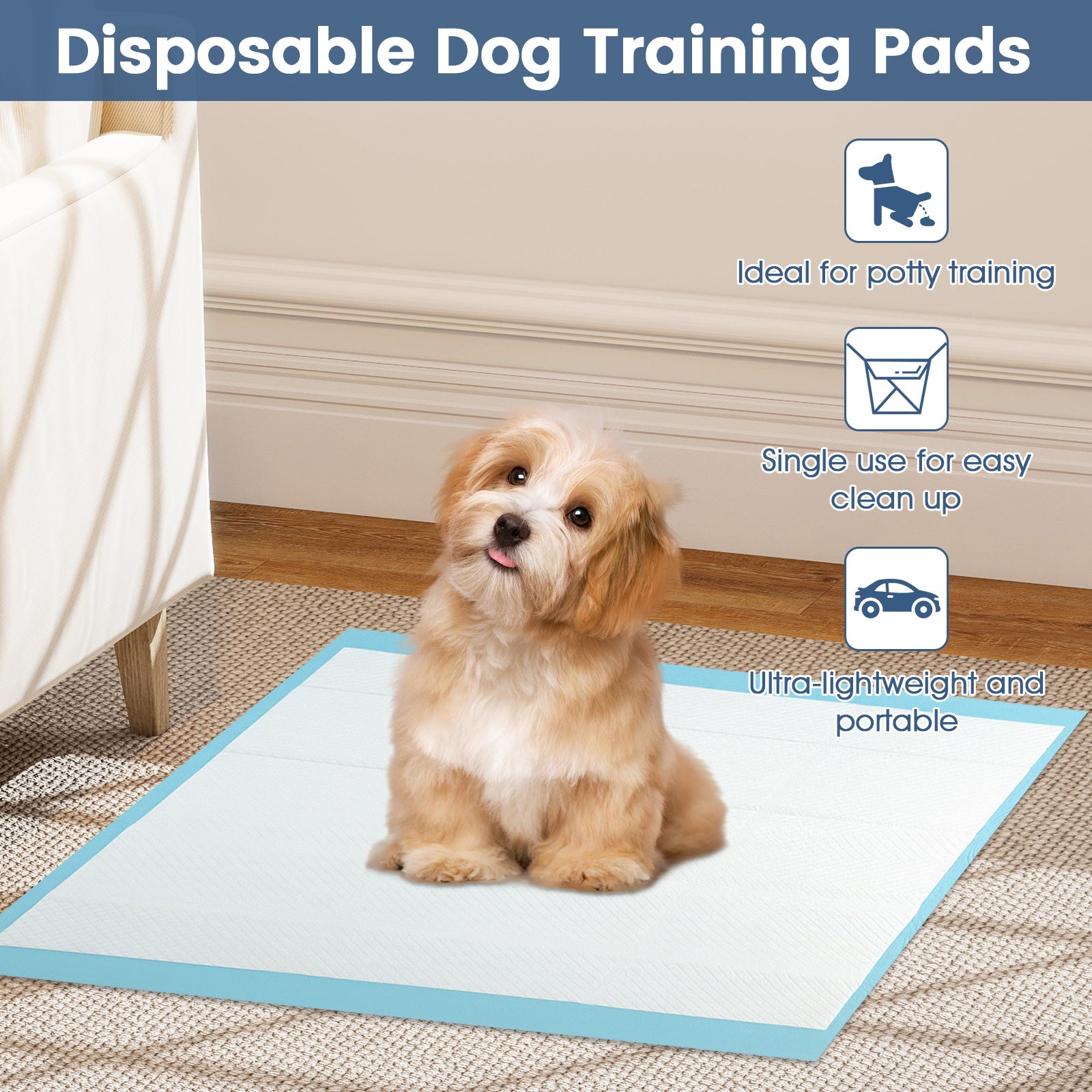Dog and Puppy Pee Pads 24