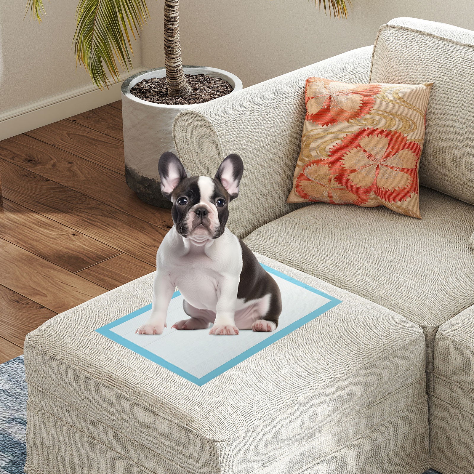 Dog and Puppy Pee Pads 18" x 13" (300 Counts) for Potty Training, Blue Dog Supplies at Gallery Canada