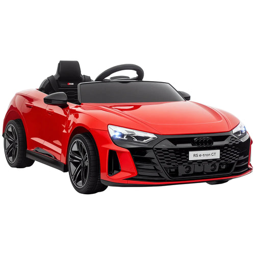 12V Ride-On Car with Remote Control, 3.1 MPH, Red