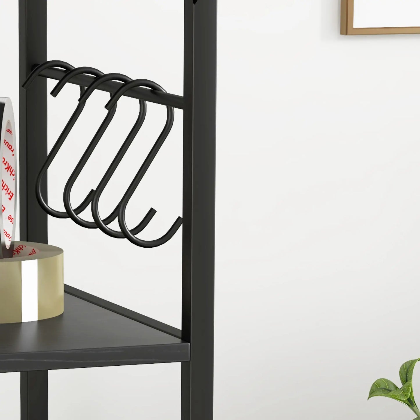 Mobile 2 Drawer File Cabinet, Adjustable Hanging Bar, Letter A4 Legal Size, Black Office Cabinets & Cupboards at Gallery Canada