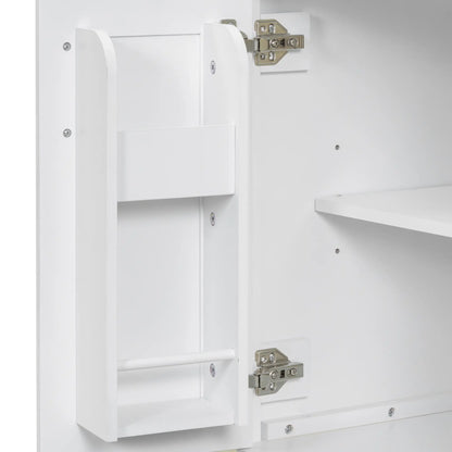 Bathroom Vanity Combo, Ceramic Sink, Storage Cabinet, 24" L x 18.5" W x 34" H, White Sink Cabinets at Gallery Canada