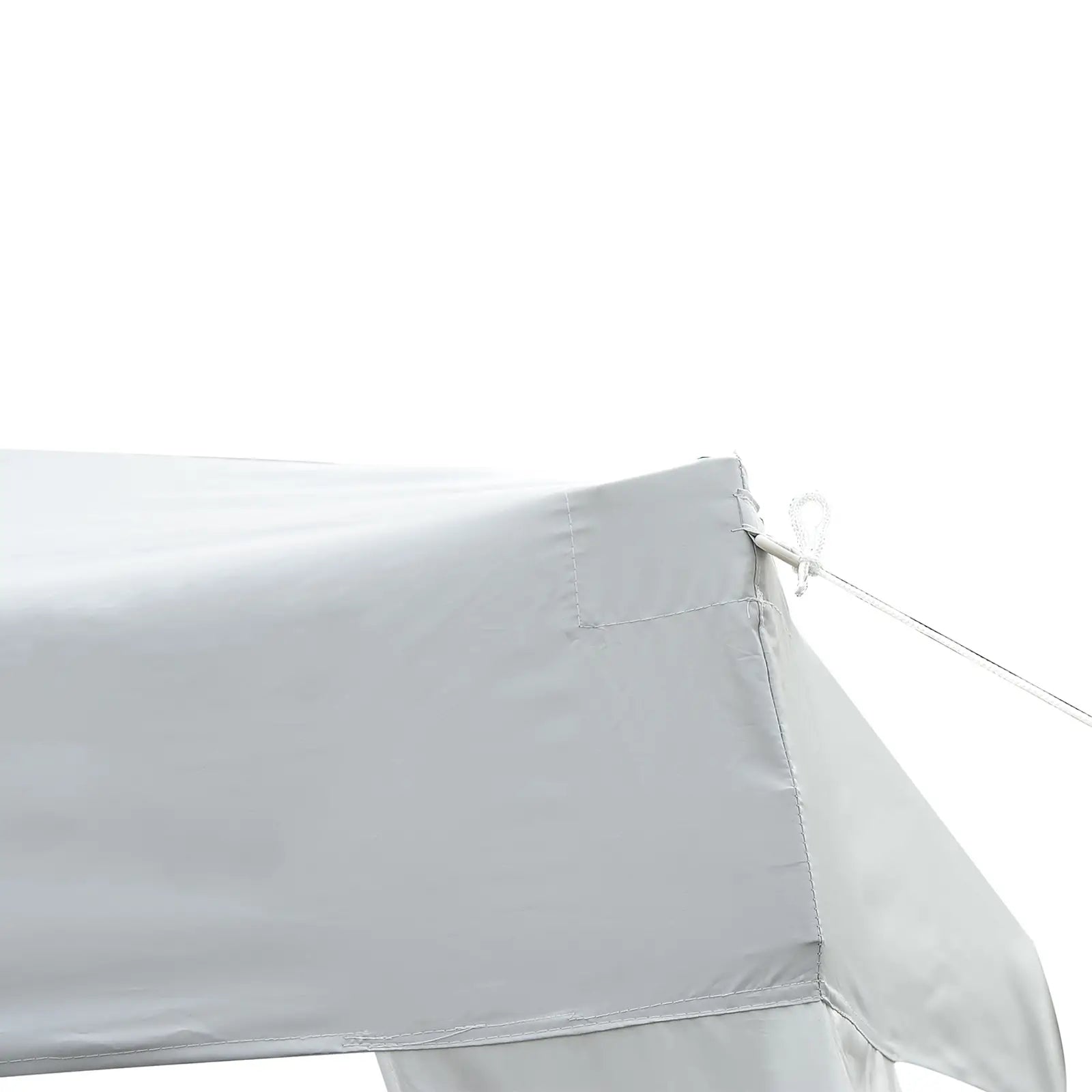 10' Folding Pop-Up Garden Gazebo, Transport Bag, White Pop Up Canopies at Gallery Canada