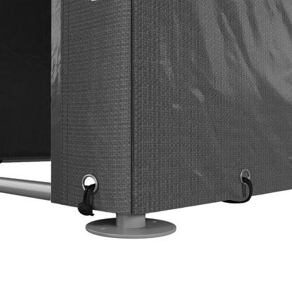 Portable Bicycle Shed, Galvanised Steel Frame, Large Door, Waterproof, Dark Grey Sheds at Gallery Canada