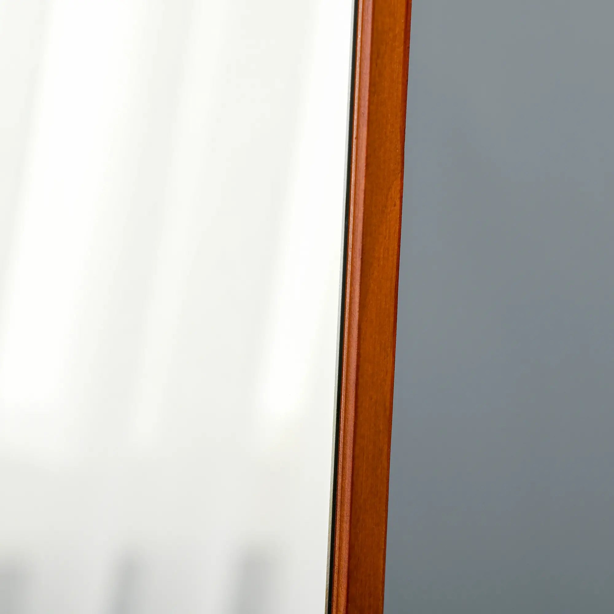 Full Length Mirror, Free Standing, Wood Frame, 15
