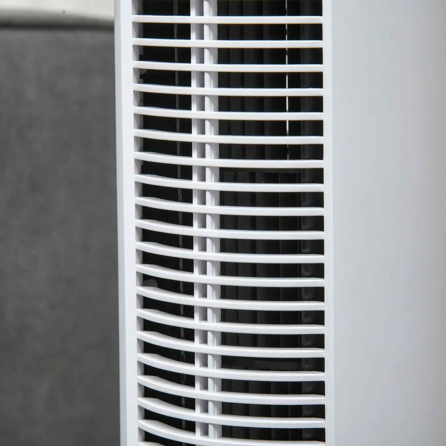 Freestanding Tower Fan, 3 Speed, 12h Timer, Oscillating, LED Panel, Remote, White Tower Fans at Gallery Canada