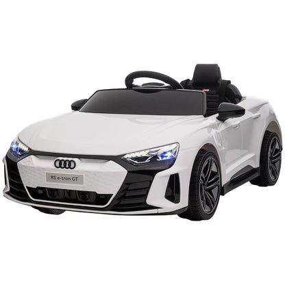Remote Control Ride On Car, 12V Electric Toy for Kids, White Electric Toy Cars at Gallery Canada
