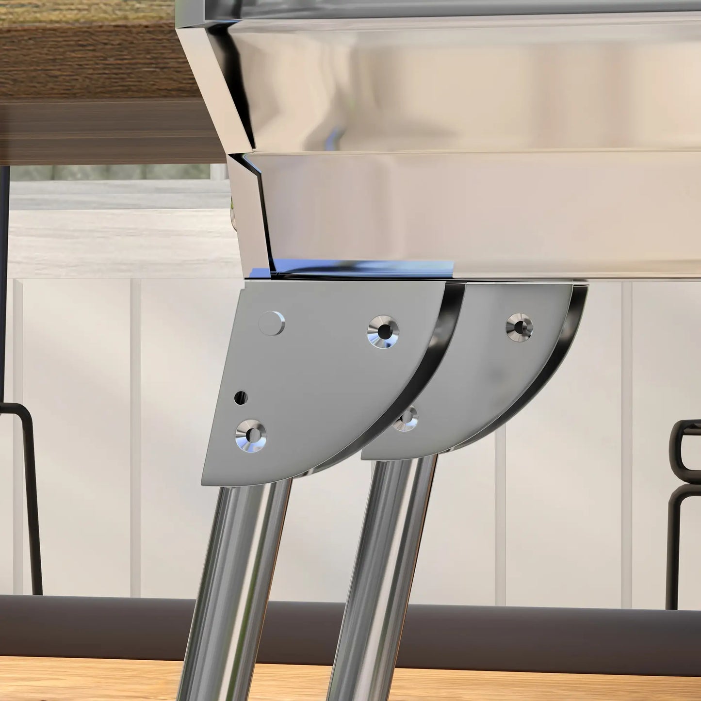Stainless Steel Charcoal BBQ Grill, Portable With Handles Charcoal BBQ Grils at Gallery Canada