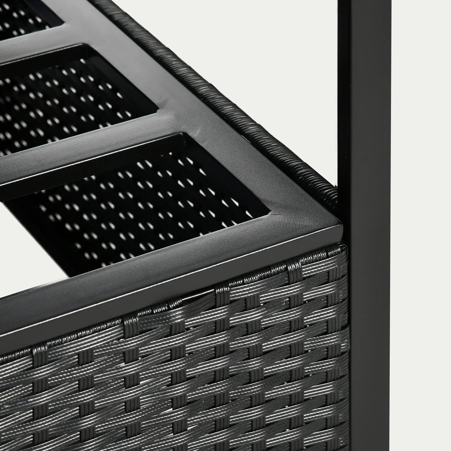 Outdoor Rattan Sofa Set with Canopy, Patio Furniture, Turquoise Patio Furniture Sets at Gallery Canada