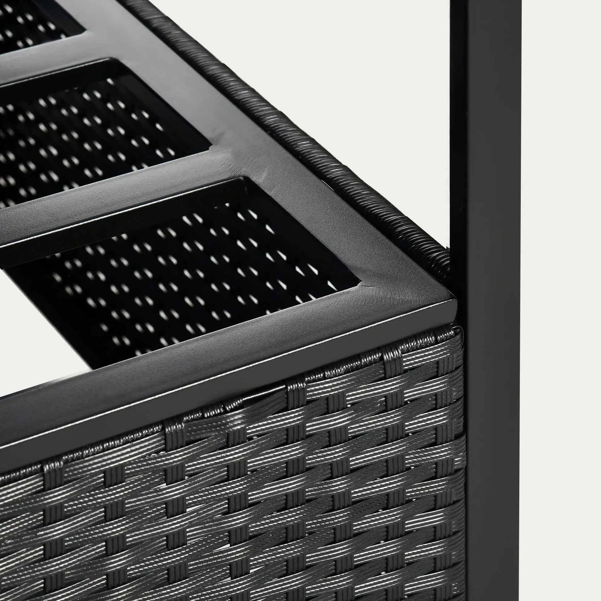 Outdoor Rattan Sofa Set with Canopy, Patio Furniture, Turquoise Patio Furniture Sets at Gallery Canada