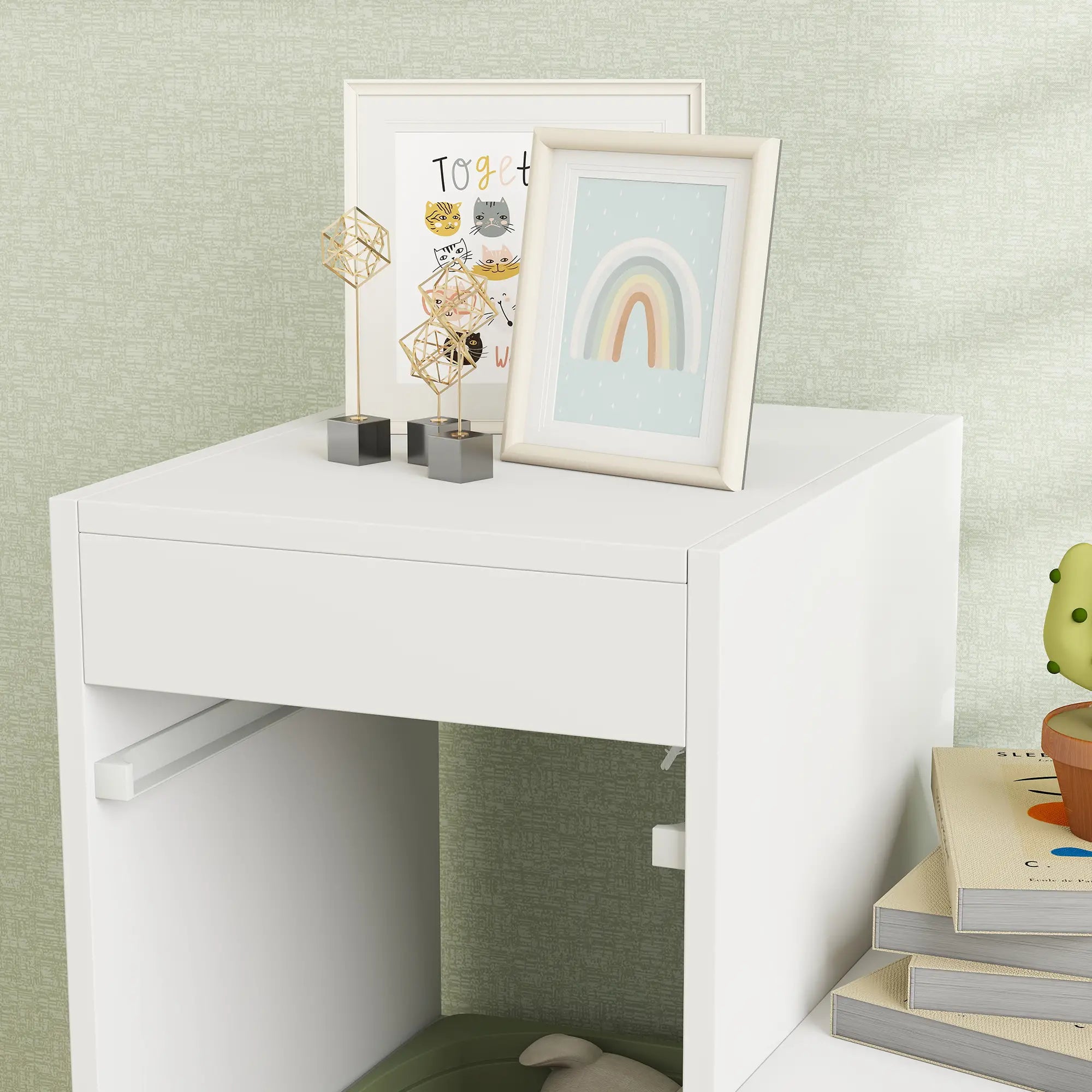3 Layers Toy Storage Organizer, 6 Plastic Bins, Green Baby & Kids Storage at Gallery Canada