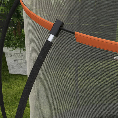 8ft Outdoor Trampoline with Enclosure Net, Ladder, for Teens and Adults Trampolines at Gallery Canada