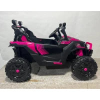 24V 2 Seater Kids Ride On Truck, Ages 3-8, Remote Control, Pink