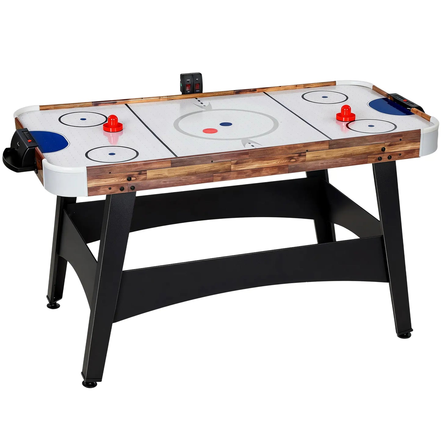 61" Air Hockey Table, LED Scoreboard, Manual Scorers, Pushers, Pucks Game Tables at Gallery Canada