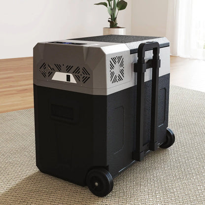 50L Portable Car Refrigerator, 12/24V Electric Cooler, -20℃, Camping, Travel Car Coolers at Gallery Canada