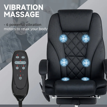 Reclining Massage Office Chair, Black Massage Chairs at Gallery Canada