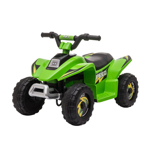 Kids Ride On ATV, 6V Battery Powered, 18-36 Months, Green