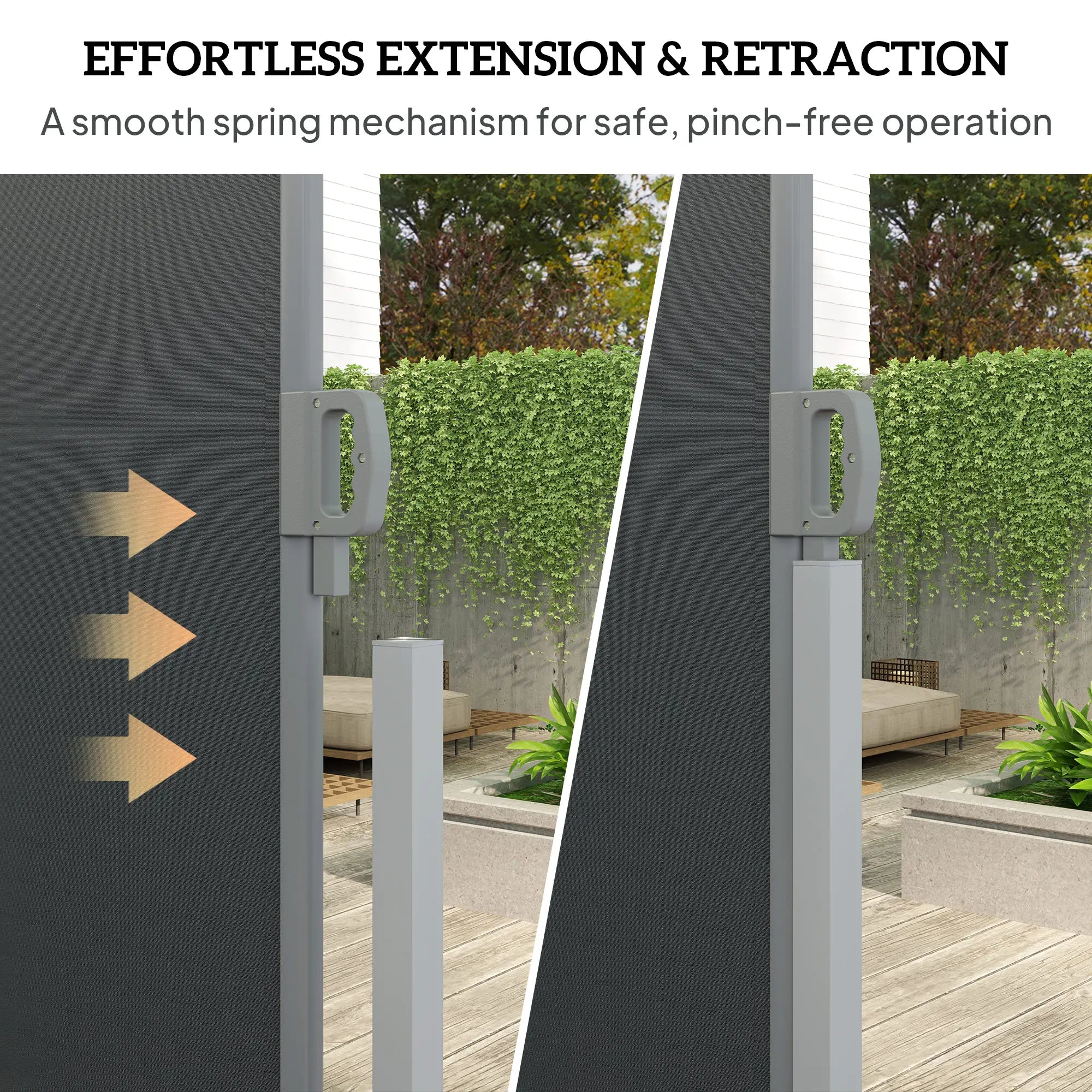 Retractable Double Side Awning, 79