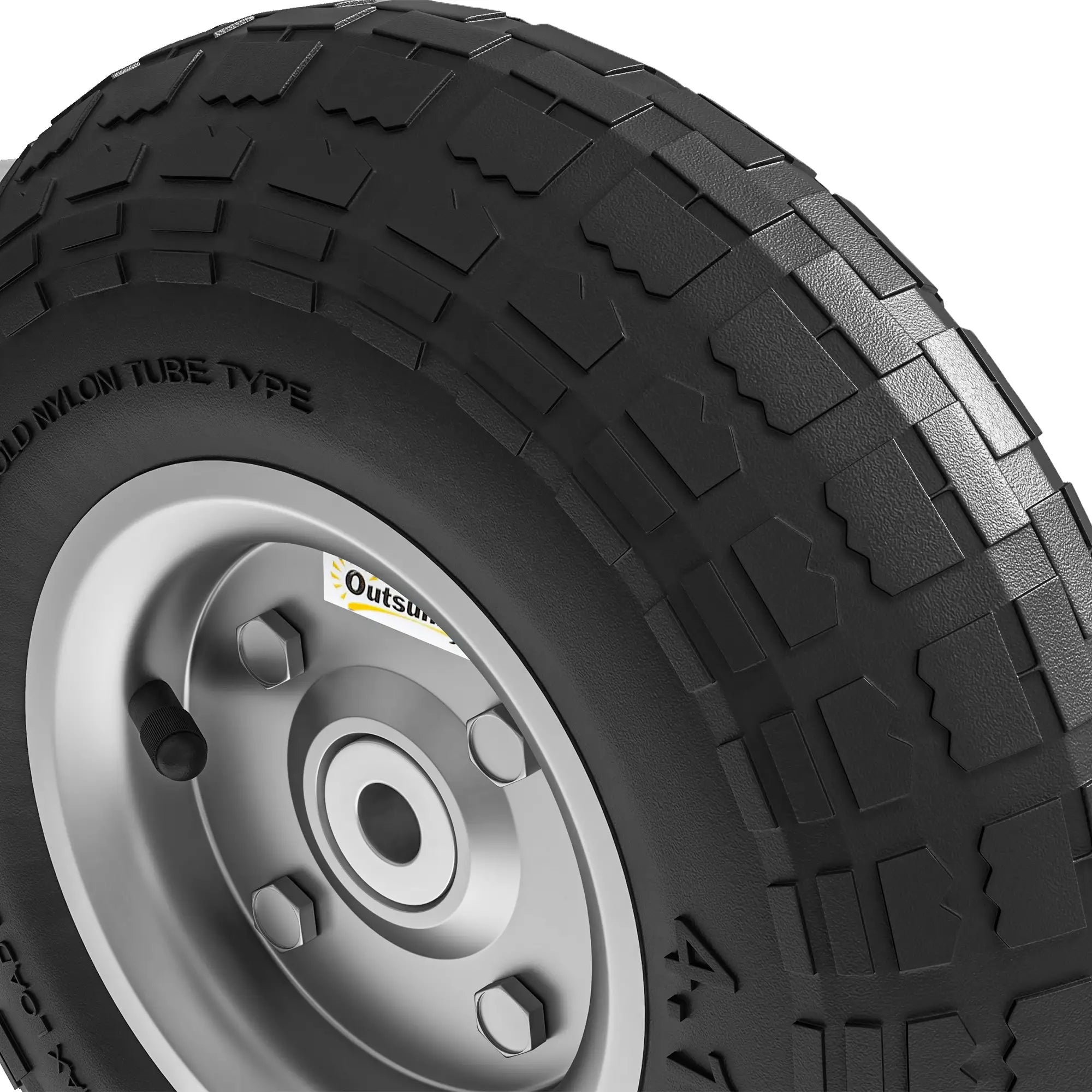 Set Of 2 Pneumatic Wheels, 10