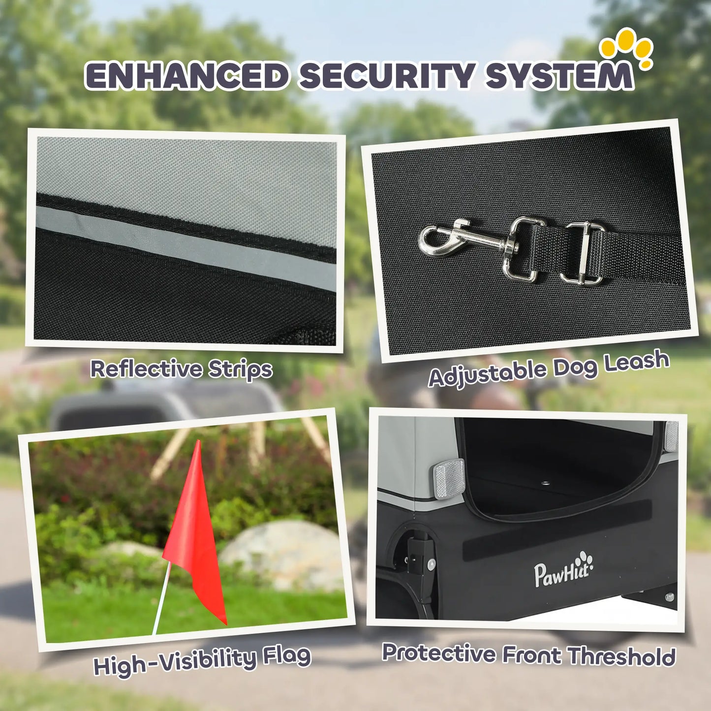 Dog Bike Trailer, 44 lbs, Universal Coupler, Flip-Down Ramp, Grey Dog Bike Trailers & Strollers at Gallery Canada