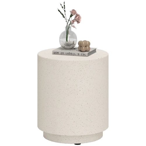 Terrazzo Finish Side Table, 17