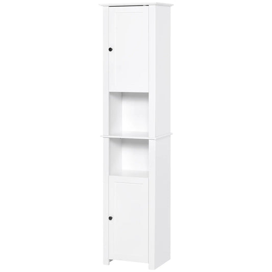 Tall Medicine Cabinet, Freestanding Bathroom Storage, White Bathroom Cabinets White at Gallery Canada