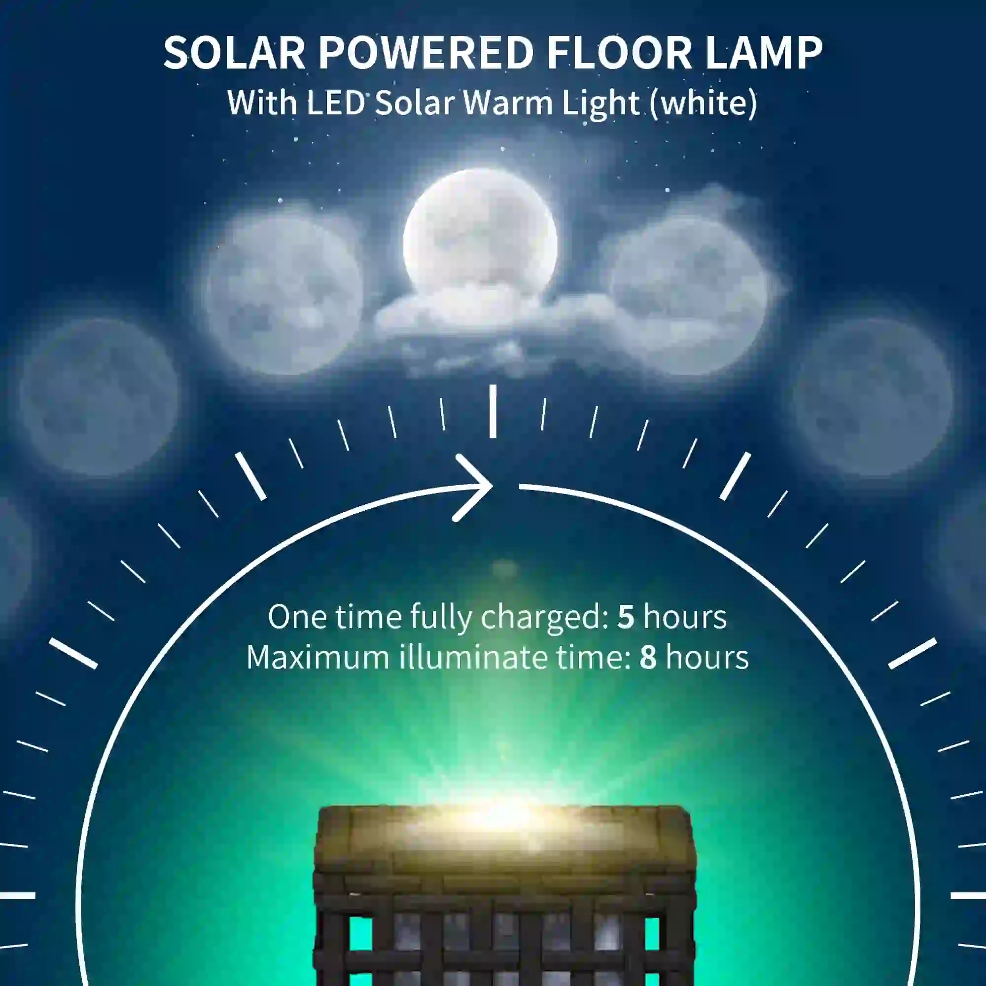 Wicker Solar Outdoor Lamp, Auto On/Off LED, IP44, Black Solar Post Lamps at Gallery Canada