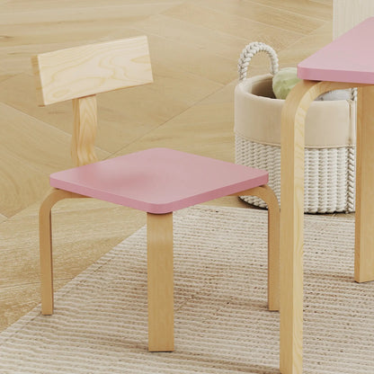 Kids Table and 2 Chair Set, Multi-Activity Furniture, Pink Kids Table Sets at Gallery Canada