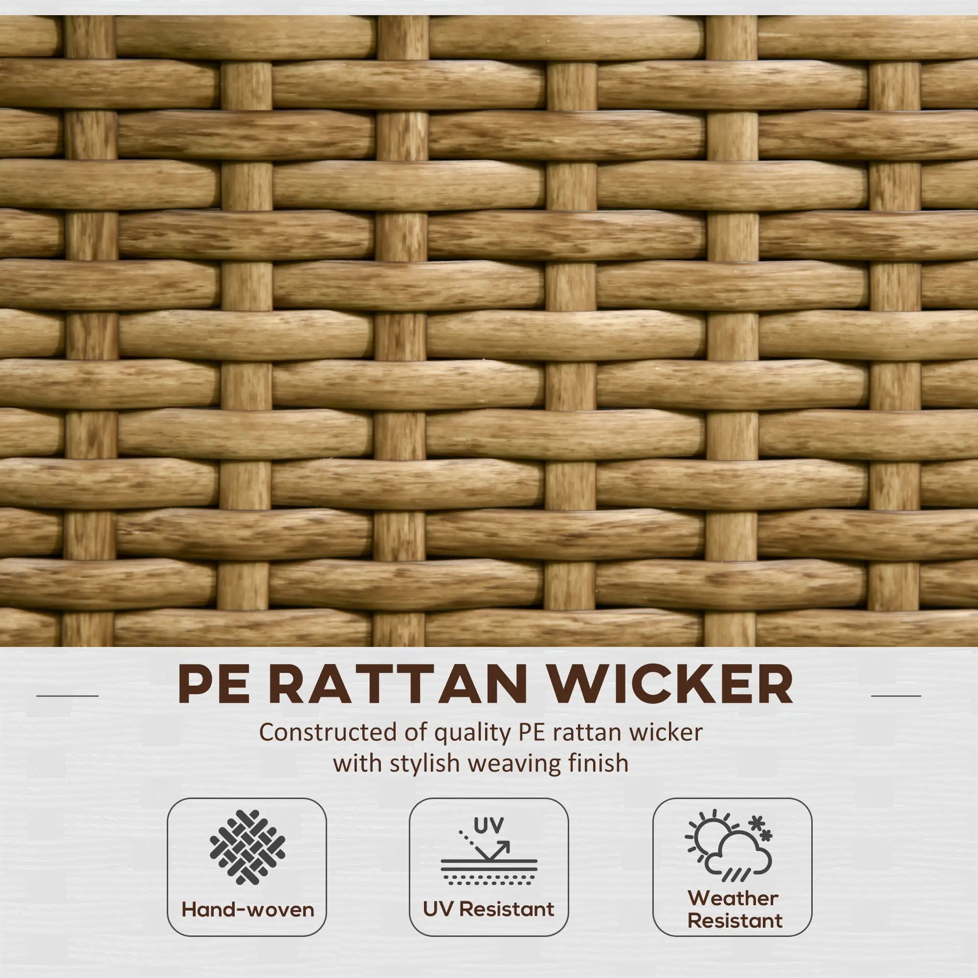 Raised Garden Bed with Lattice Trellis, Rattan Planter with Storage, Sand Brown Raised Garden Beds at Gallery Canada