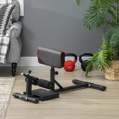 Sissy Squat Machine, Adjustable Leg Workout Equipment, Non-Slip Foot Plate Squat Machine at Gallery Canada