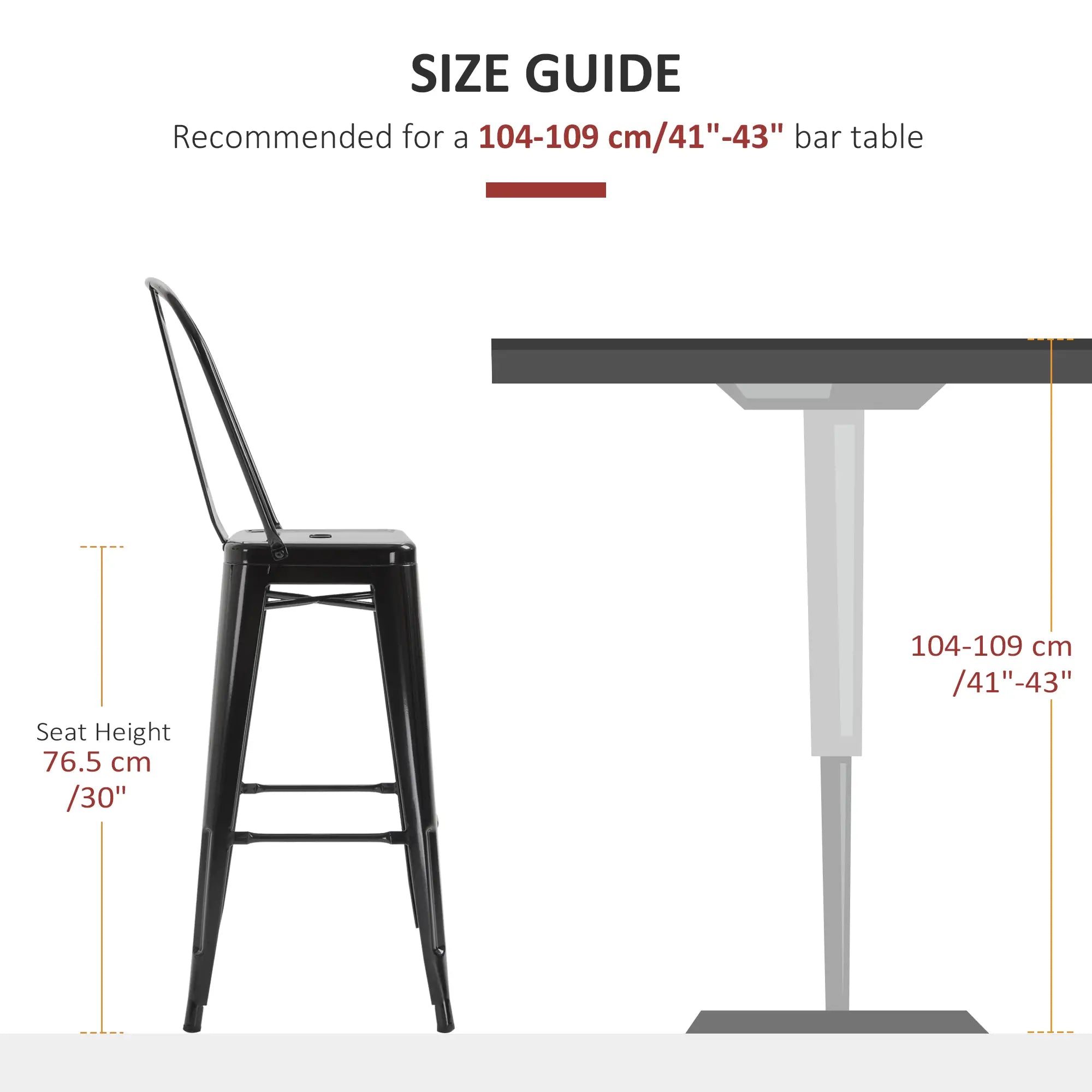 Set of 4 Bar Stools, Industrial Kitchen, Metal Frame, Black Bar Stools at Gallery Canada