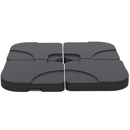 4pc Portable Umbrella Base Weights, Garden Parasol Stand, Black Umbrella Bases at Gallery Canada