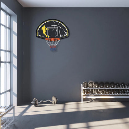 Wall Mounted Basketball Hoop, Mini Backboard for Kids and Adults Basketball at Gallery Canada