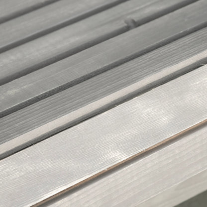 Wood Adirondack Chair, Outdoor Patio Chair, Slatted Design, Light Grey Patio Chairs at Gallery Canada