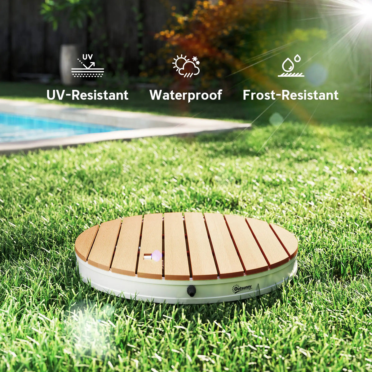 Foot Control Outdoor Shower Kit, Portable Camping Shower, Adjustable Aluminum Camping Toilets at Gallery Canada