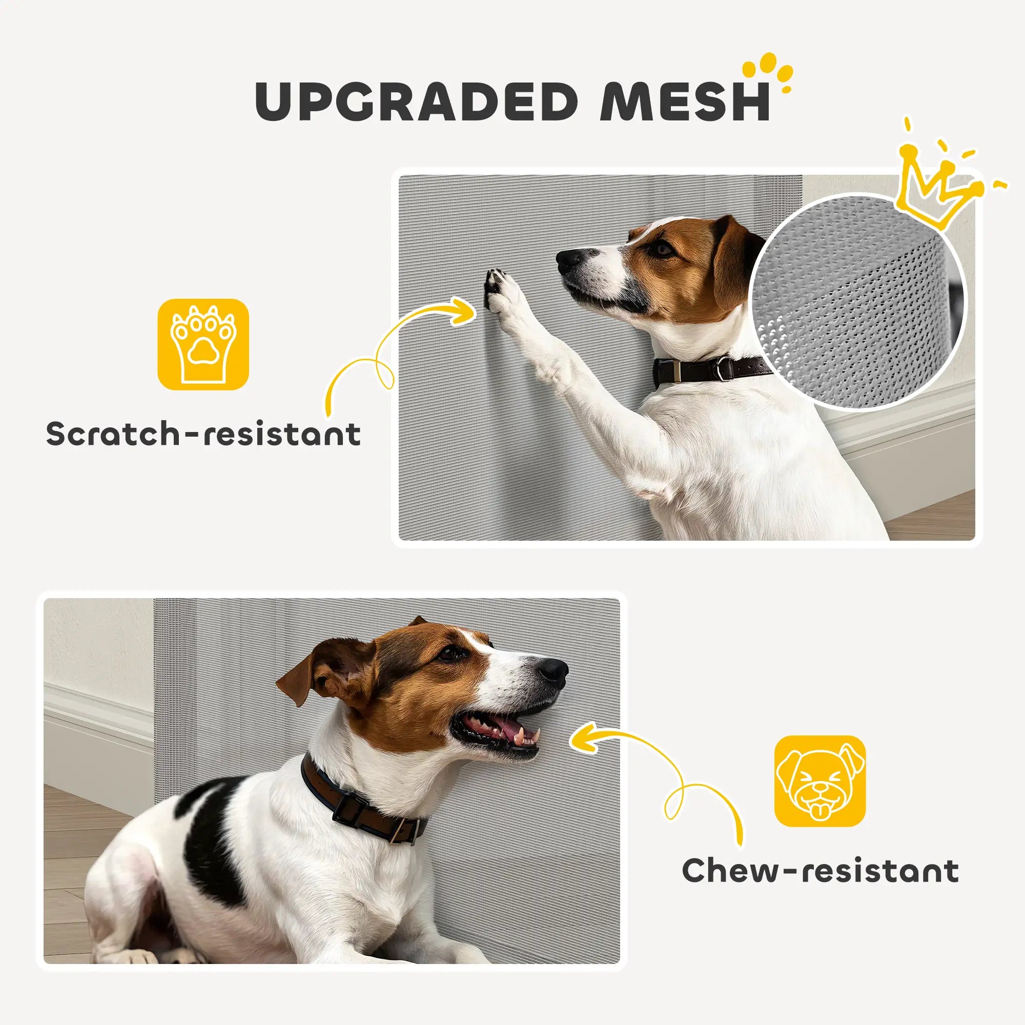 Retractable Dog Gate, 55