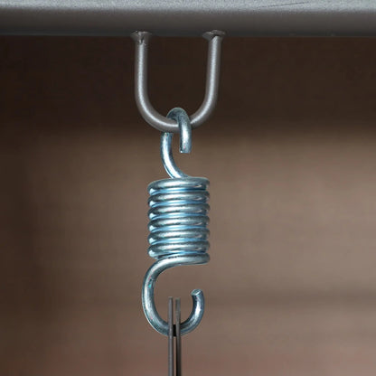 3 Seater Porch Swing, Heavy Duty, Outdoor Lounge Hammock, Brown Patio Swings with Stand at Gallery Canada