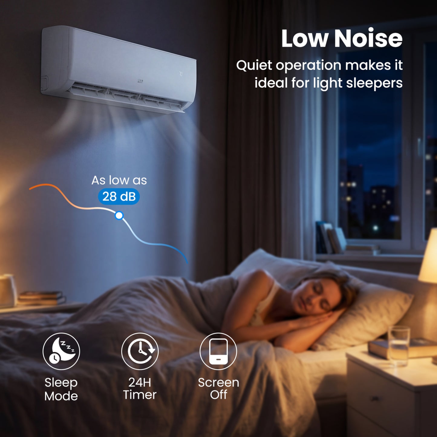 12000 BTU 20 SEER2 Mini Split Air Conditioner, Heater, White Mini Split Air Conditioners at Gallery Canada