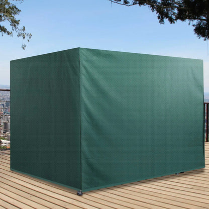 3-Seater Patio Swing Cover, 85x61x59 in, Waterproof, Dark Green Patio Furniture Covers at Gallery Canada