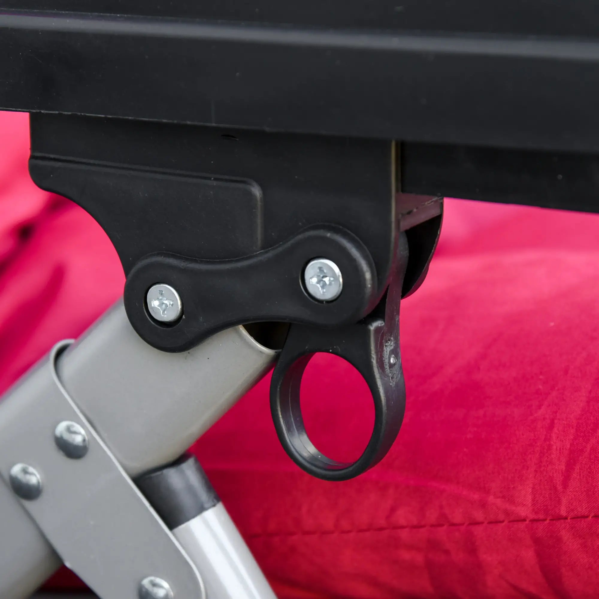 Zero Gravity Reclining Chair, Adjustable Backrest, Folding Sun Lounger, Removable Cushion, Headrest, Wine Red Lounger Chairs at Gallery Canada