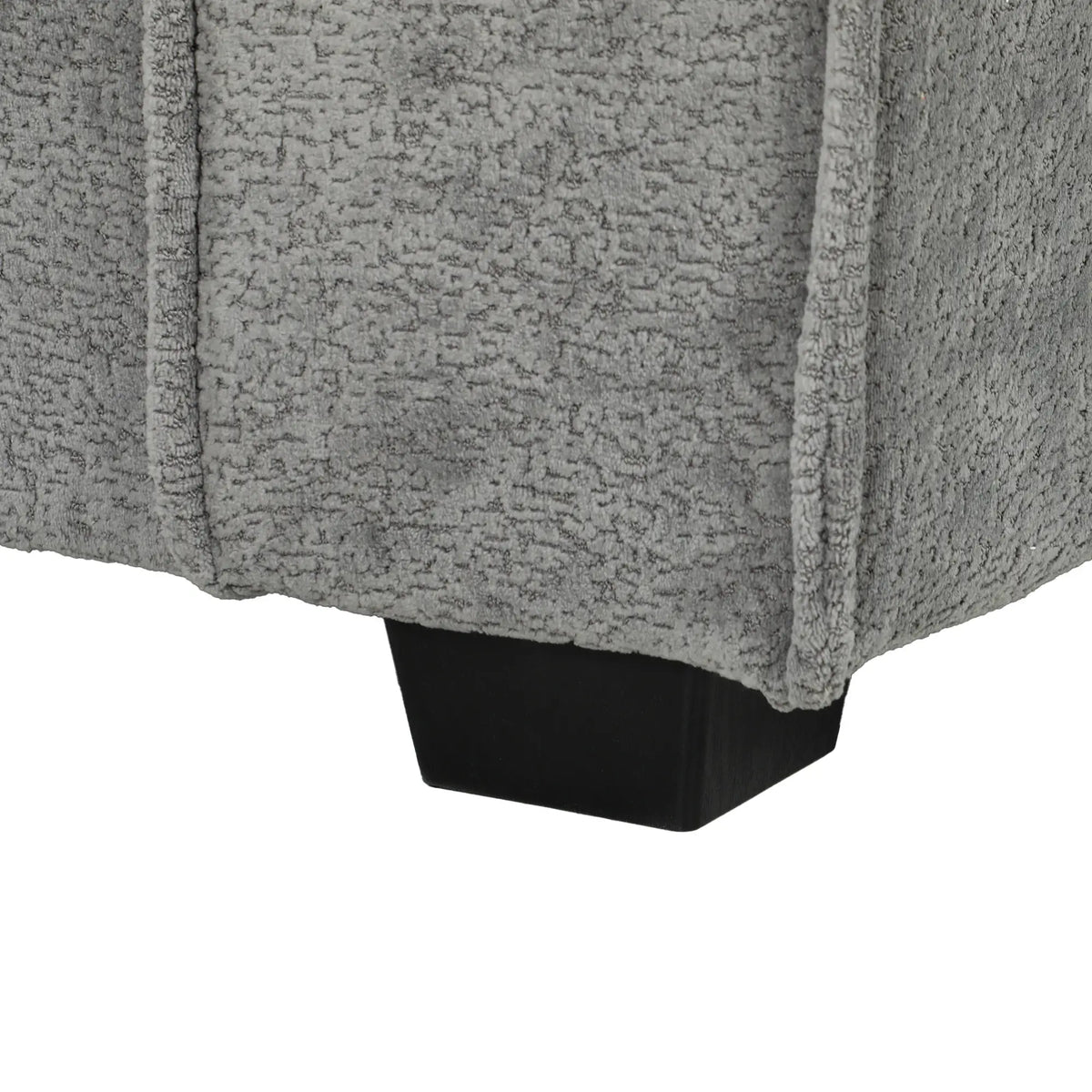 3 Seater Sofa, Thick Cushion, Grey, 2 Pillows, Side Pockets 3-Seater Sofas at Gallery Canada