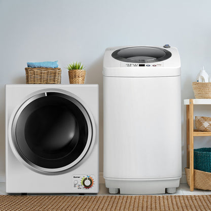Electric Laundry Dryer and Full-Automatic Washing Machine Combo, White Washers & Dryers at Gallery Canada