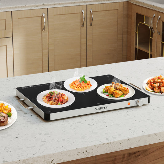 Electric Warming Food Warmer with Adjustable Temperature Control and Overheat Protection Food Warmers & Burners Options at Gallery Canada