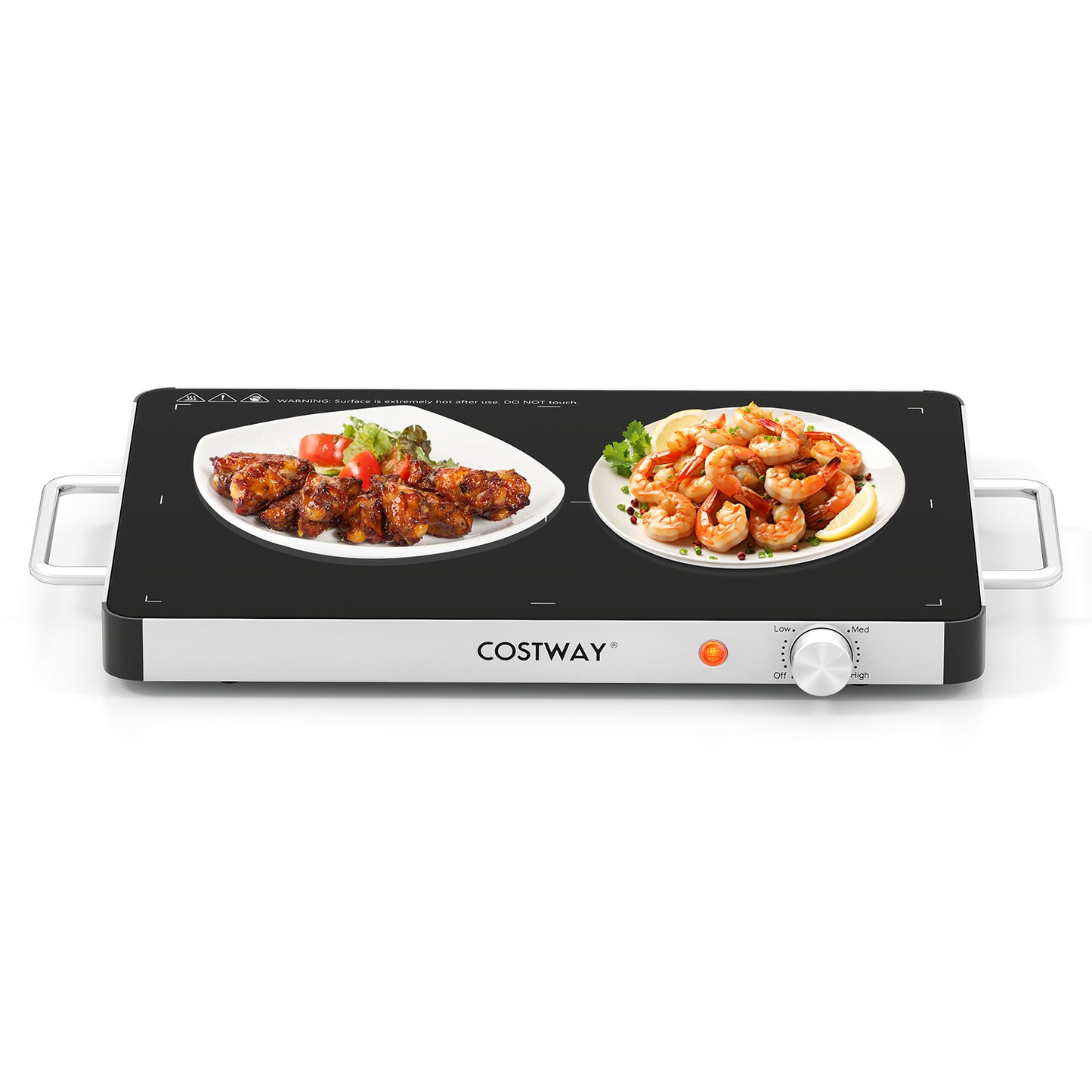 Electric Warming Tray Food Warmer with Adjustable Temperature Control Kitchen Appliances at Gallery Canada